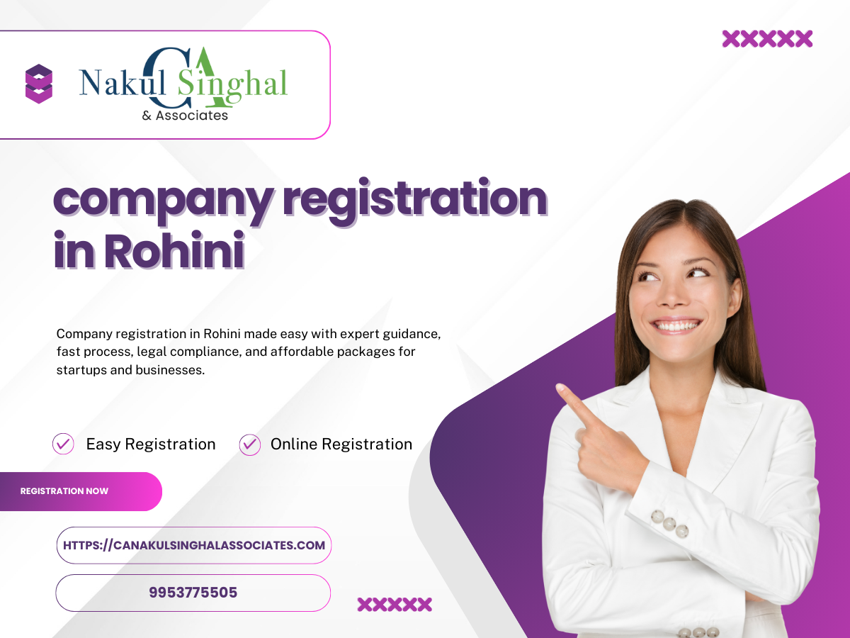 Company registration in Rohini